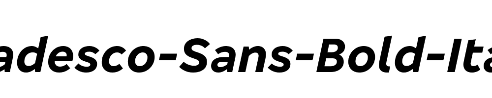 Bradesco-Sans-Bold-Italic