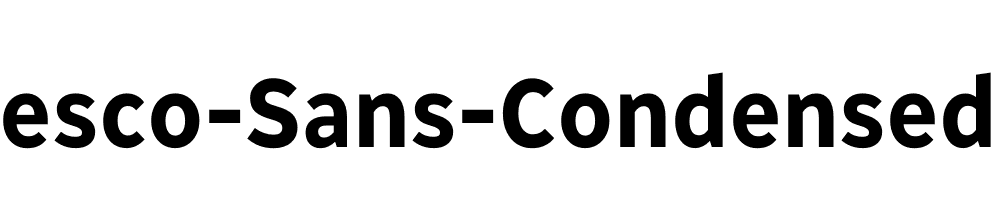 Bradesco-Sans-Condensed-Bold