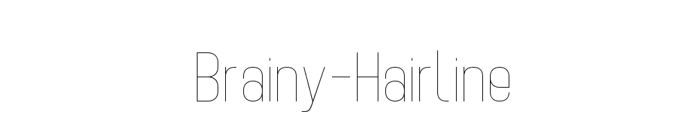 Brainy-Hairline