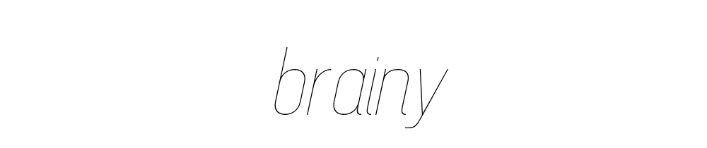 Brainy