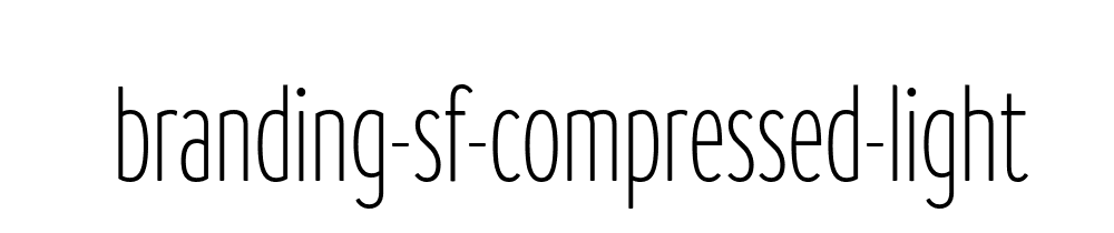 Branding Sf Compressed Light