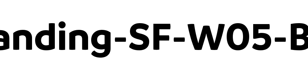 Branding Sf W05 Bold