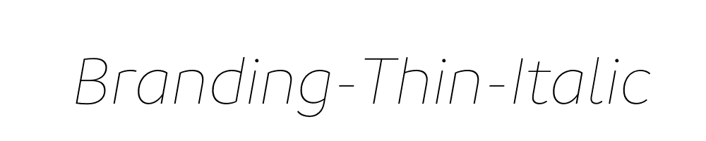 Branding-Thin-Italic