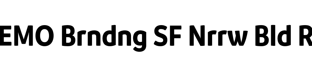 FSP DEMO Brndng SF Nrrw Bld Regular