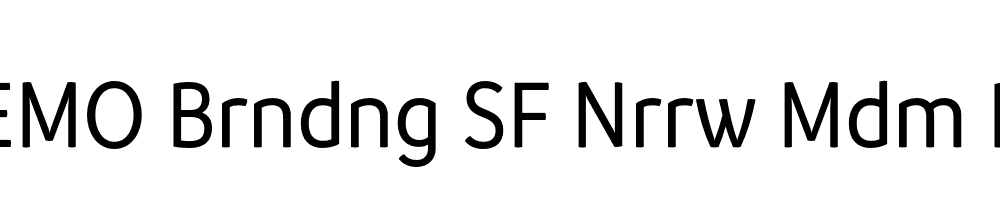 FSP DEMO Brndng SF Nrrw Mdm Regular