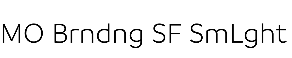 FSP DEMO Brndng SF SmLght Regular