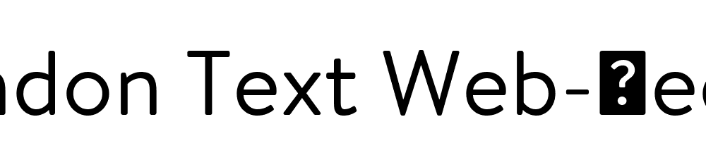 Brandon Text Web Regular