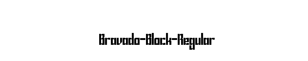 Bravado-Block-Regular