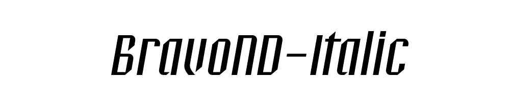 BravoND-Italic