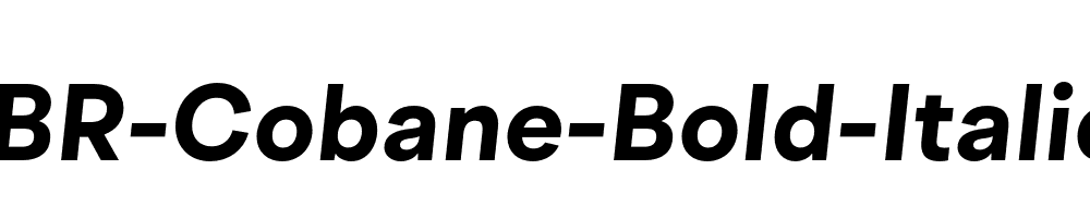 BR-Cobane-Bold-Italic