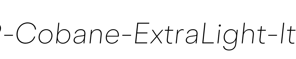 BR-Cobane-ExtraLight-Italic