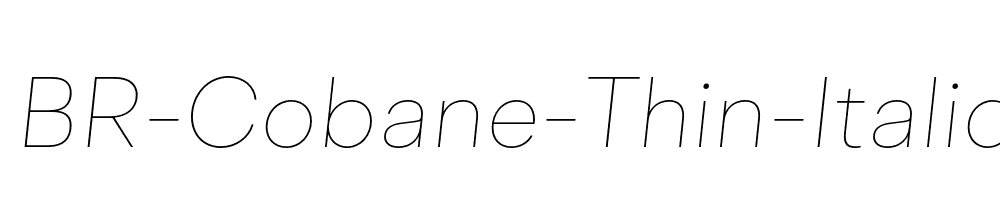 BR-Cobane-Thin-Italic