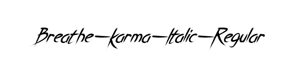 Breathe-Karma-Italic-Regular