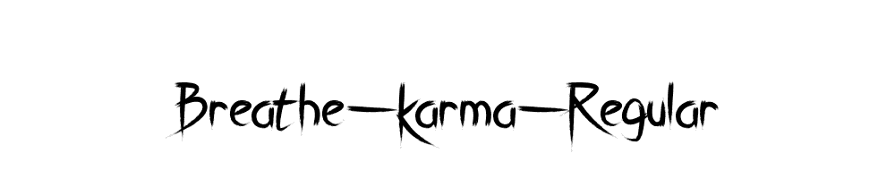 Breathe-Karma-Regular