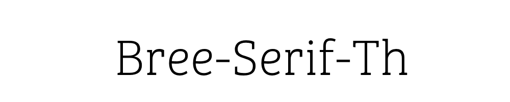 Bree-Serif-Th