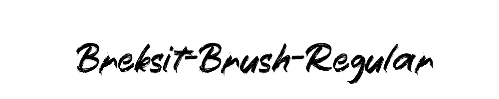 Breksit-Brush-Regular