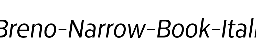 Breno-Narrow-Book-Italic