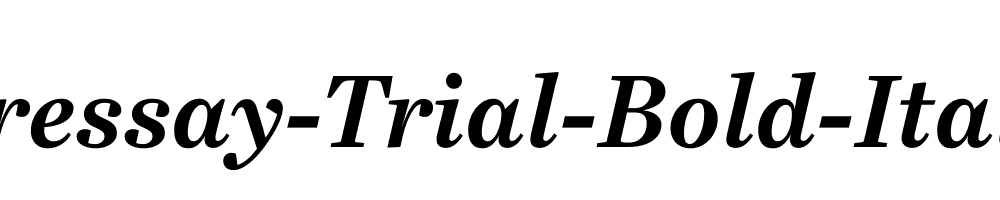 Bressay-Trial-Bold-Italic