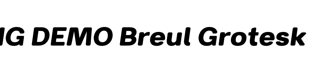  DEMO Breul Grotesk B Bold Italic