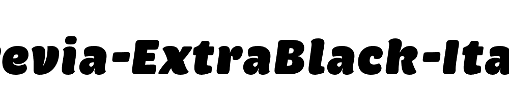 Brevia-ExtraBlack-Italic