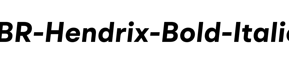 BR-Hendrix-Bold-Italic