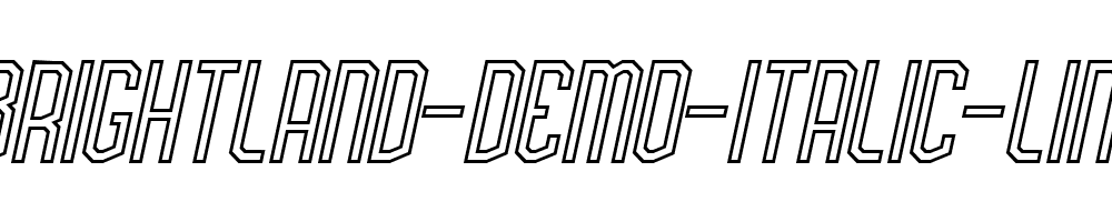 Brightland-Demo-Italic-Line