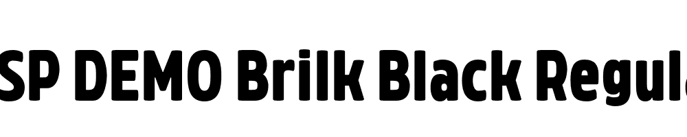 FSP DEMO Brilk Black Regular