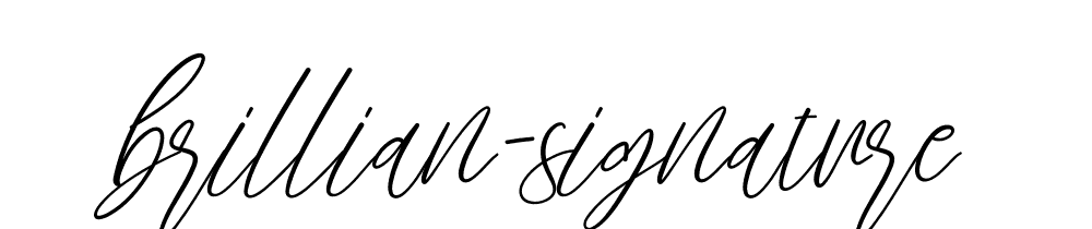 Brillian Signature