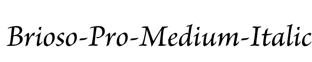 Brioso-Pro-Medium-Italic