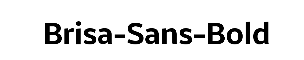 Brisa-Sans-Bold