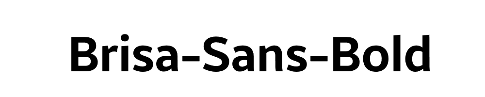 Brisa-Sans-Bold