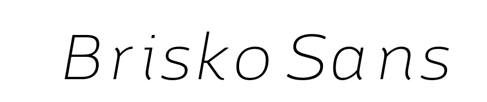 Brisko Sans