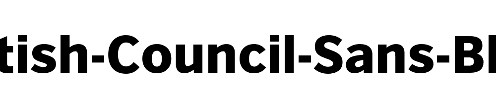 British-Council-Sans-Black