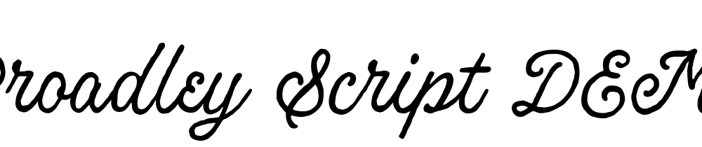 Broadley Script Demo