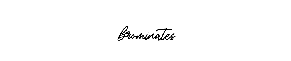 Brominates