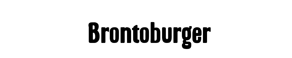 Brontoburger