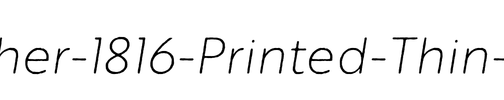 Brother-1816-Printed-Thin-Italic