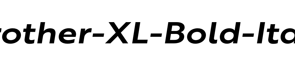 Brother-XL-Bold-Italic