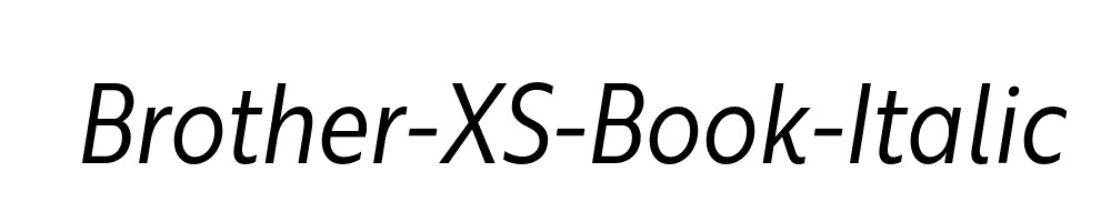 Brother-XS-Book-Italic