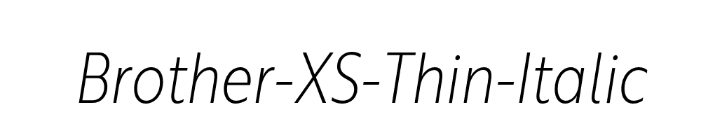 Brother-XS-Thin-Italic