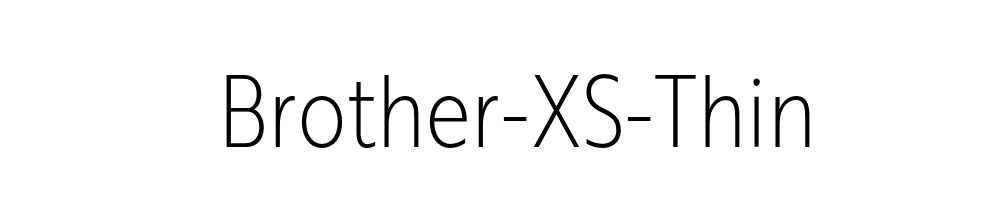 Brother-XS-Thin