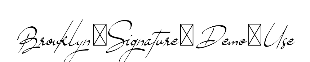 Brouklyn-Signature-Demo-Use