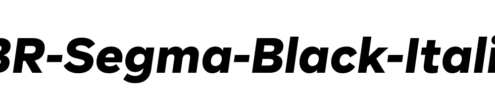 BR-Segma-Black-Italic