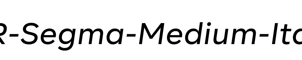 BR-Segma-Medium-Italic