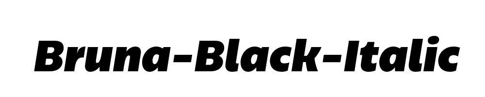 Bruna-Black-Italic