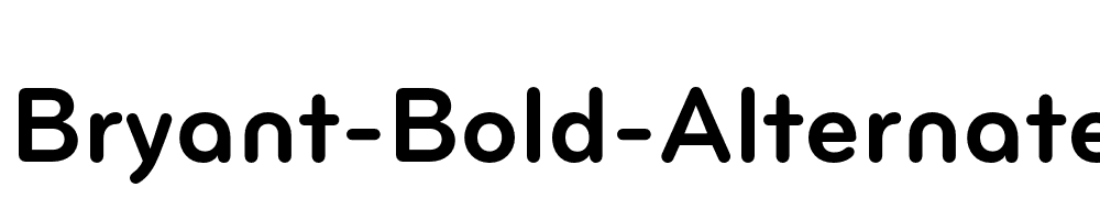 Bryant-Bold-Alternate