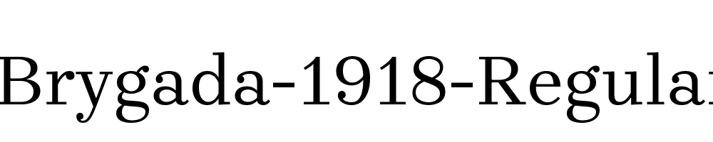 Brygada-1918-Regular