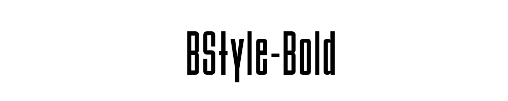 BStyle-Bold