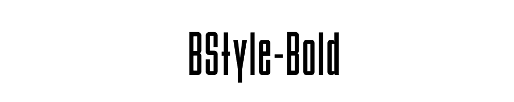 BStyle-Bold