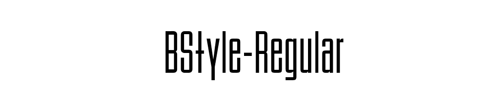 BStyle-Regular